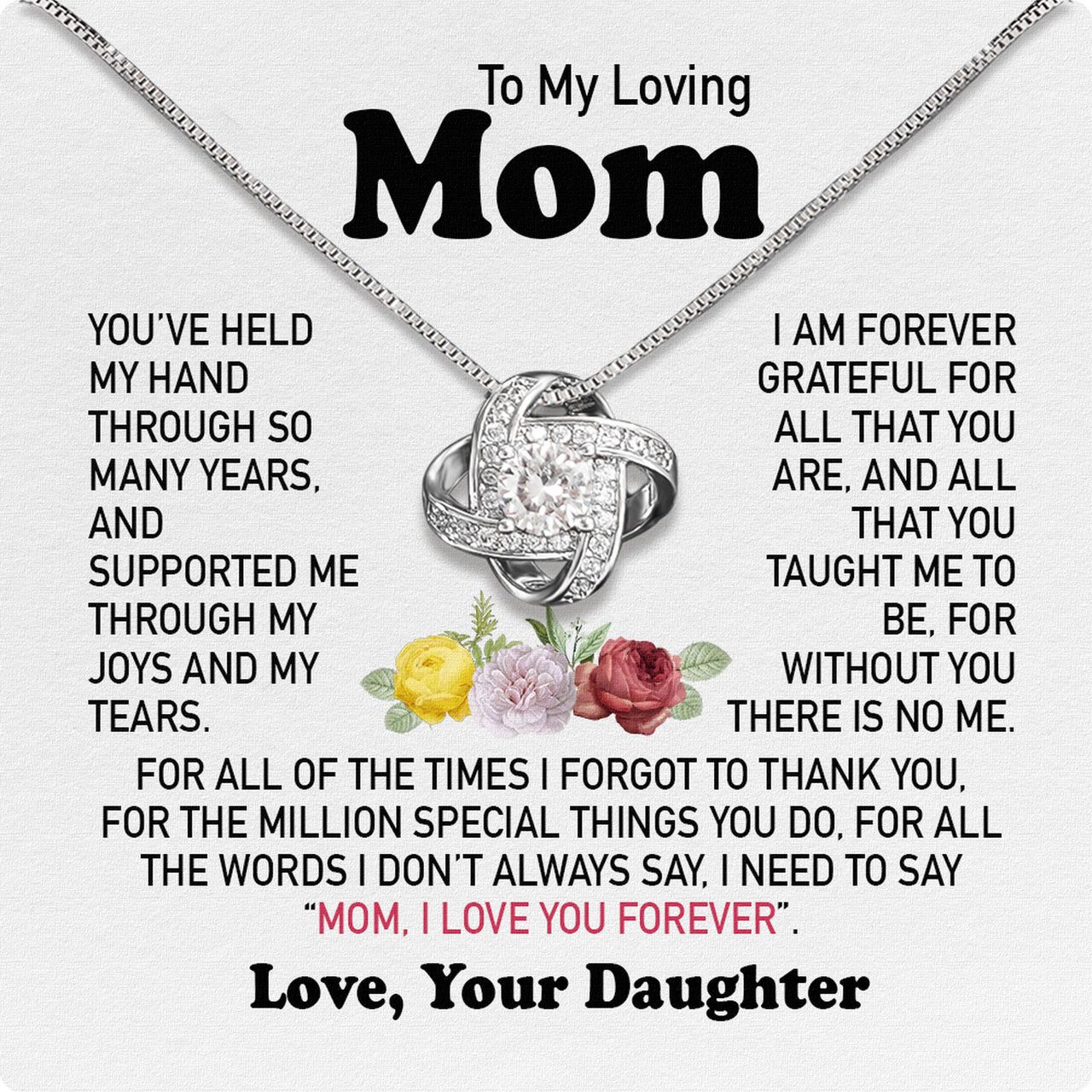 Radiant Mom Necklace: A Heartfelt Token of Love and Gratitude