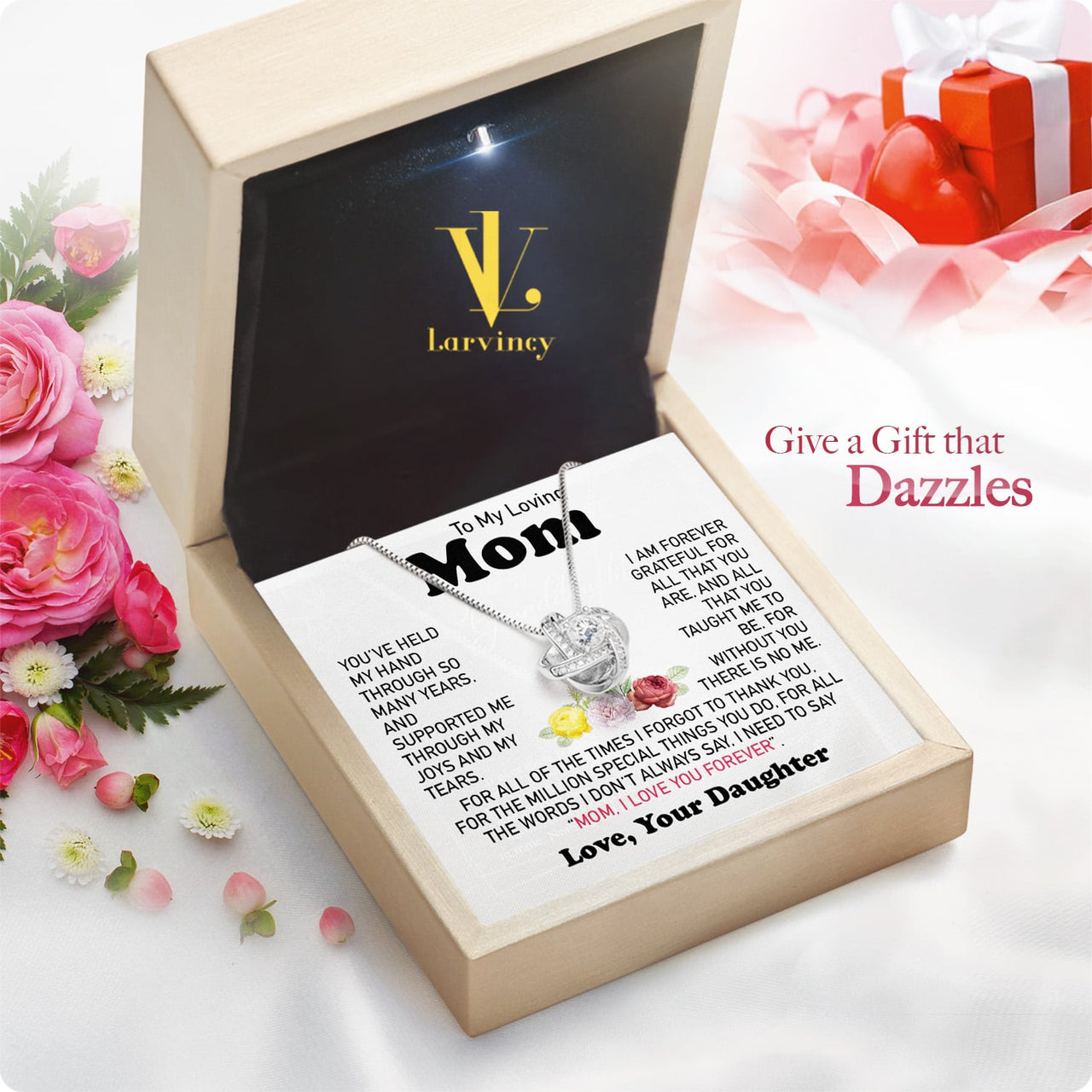 Radiant Mom Necklace: A Heartfelt Token of Love and Gratitude