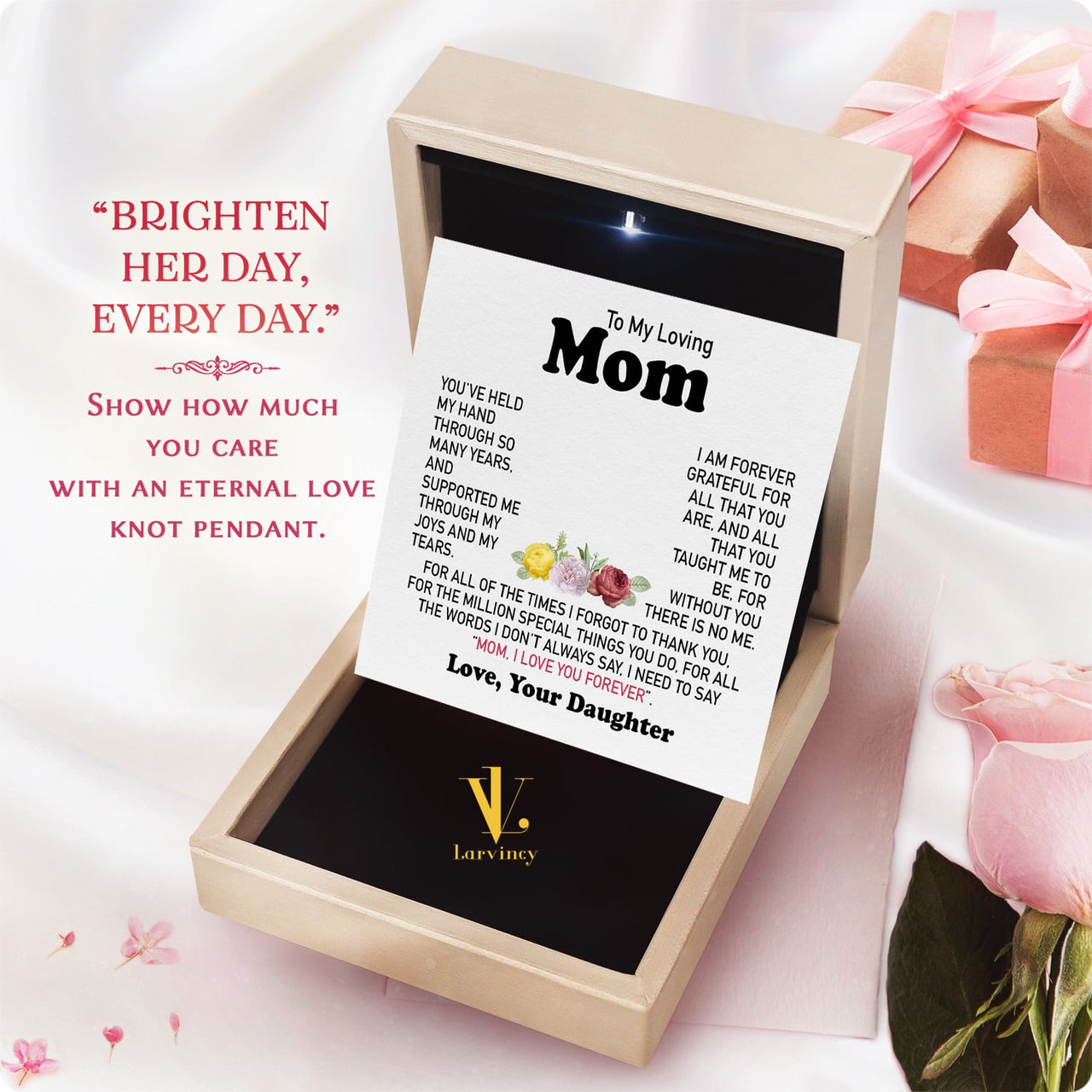 Radiant Mom Necklace: A Heartfelt Token of Love and Gratitude