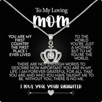 Thumbnail for Radiant Mom Necklace: A Heartfelt Token of Love and Gratitude