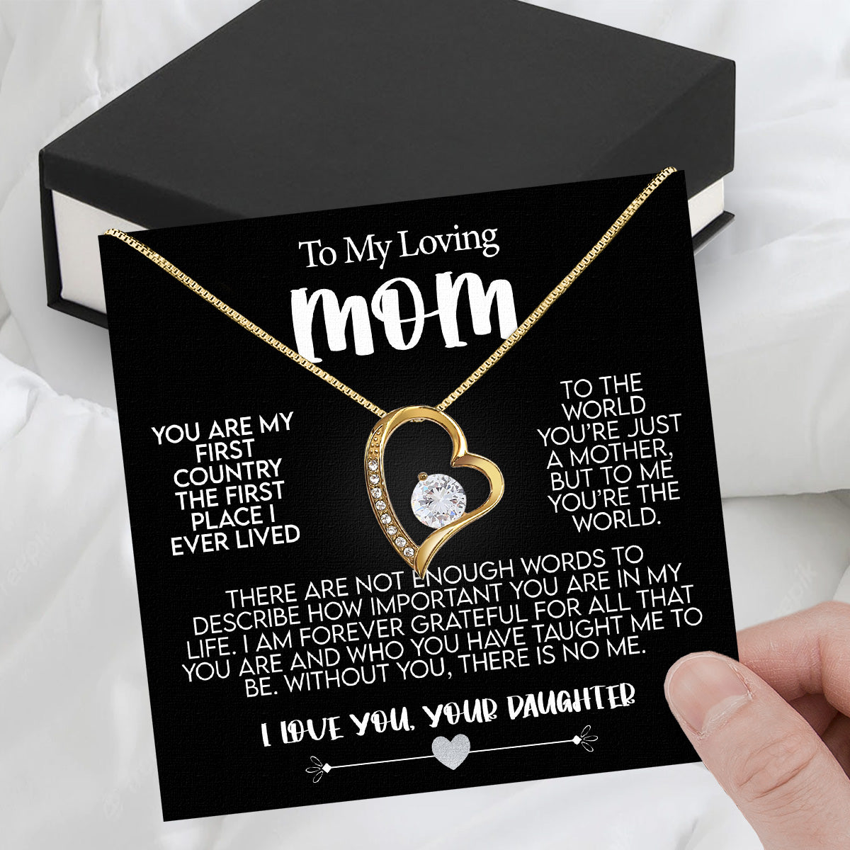 Radiant Mom Necklace: A Heartfelt Token of Love and Gratitude