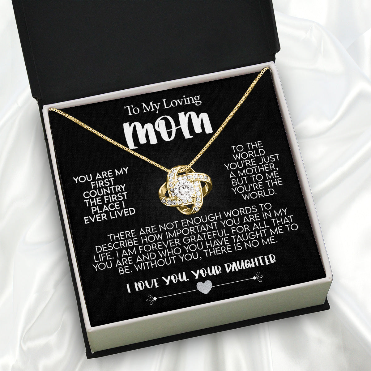 Radiant Mom Necklace: A Heartfelt Token of Love and Gratitude