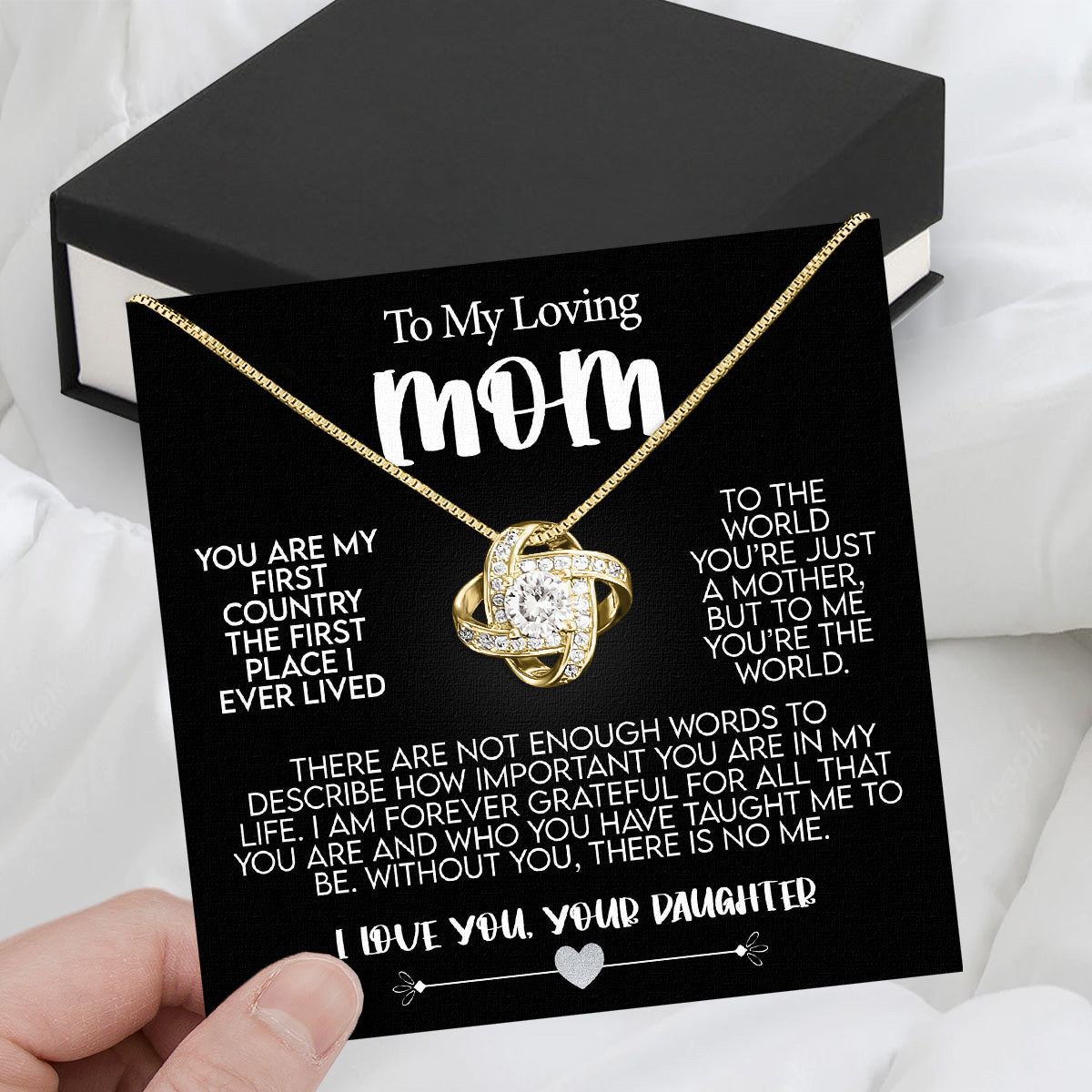 Radiant Mom Necklace: A Heartfelt Token of Love and Gratitude