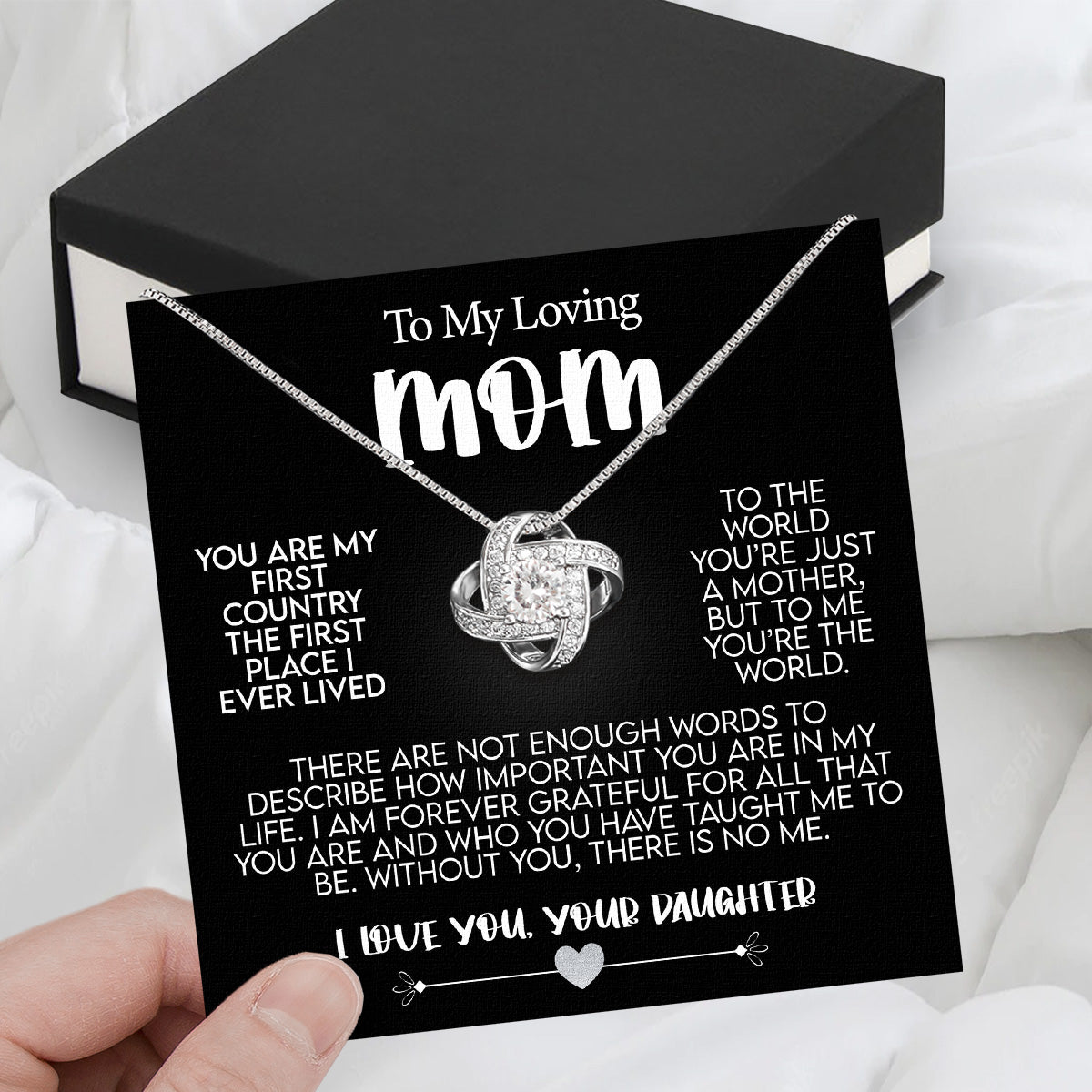 Radiant Mom Necklace: A Heartfelt Token of Love and Gratitude