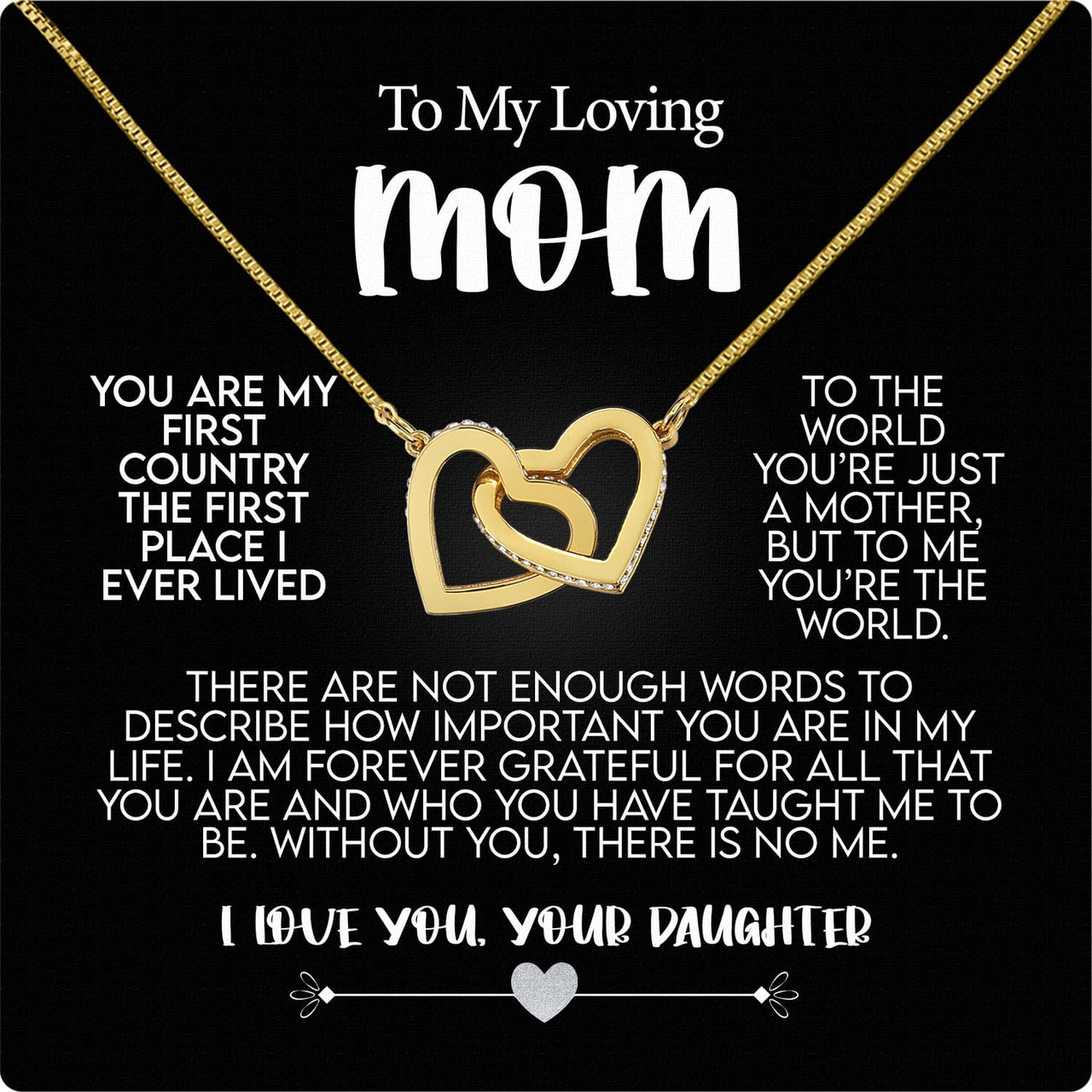 Radiant Mom Necklace: A Heartfelt Token of Love and Gratitude