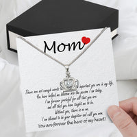 Thumbnail for Mom from Daughter Necklace: Wear My Gratitude Close to Your Heart