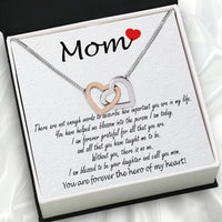 Thumbnail for Mom from Daughter Necklace: Wear My Gratitude Close to Your Heart