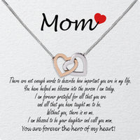 Thumbnail for Mom from Daughter Necklace: Wear My Gratitude Close to Your Heart