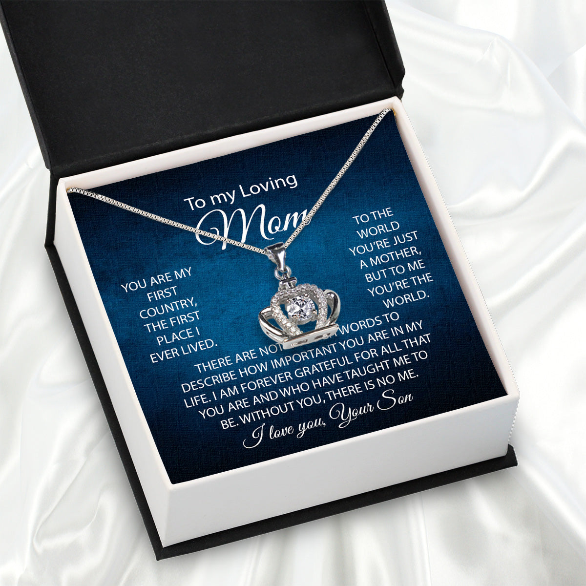 Radiant Mom Necklace: A Heartfelt Token of Love and Gratitude