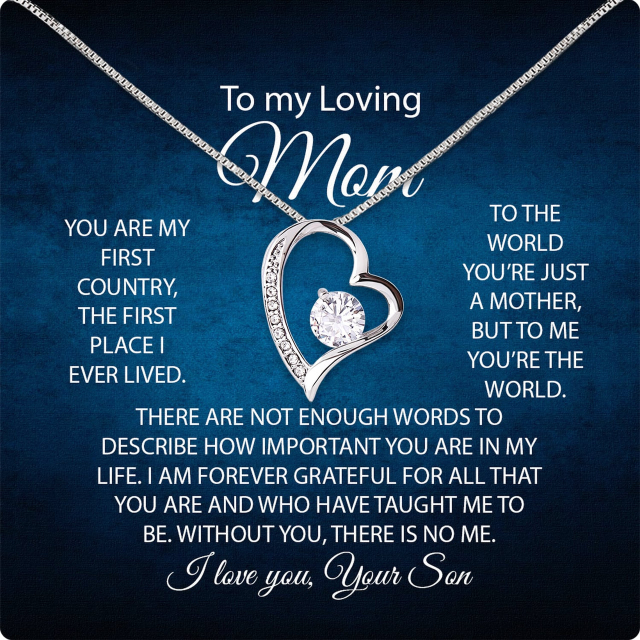 Radiant Mom Necklace: A Heartfelt Token of Love and Gratitude