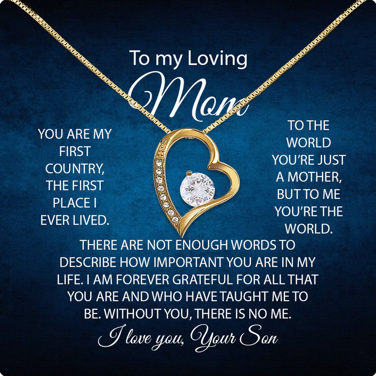 Radiant Mom Necklace: A Heartfelt Token of Love and Gratitude