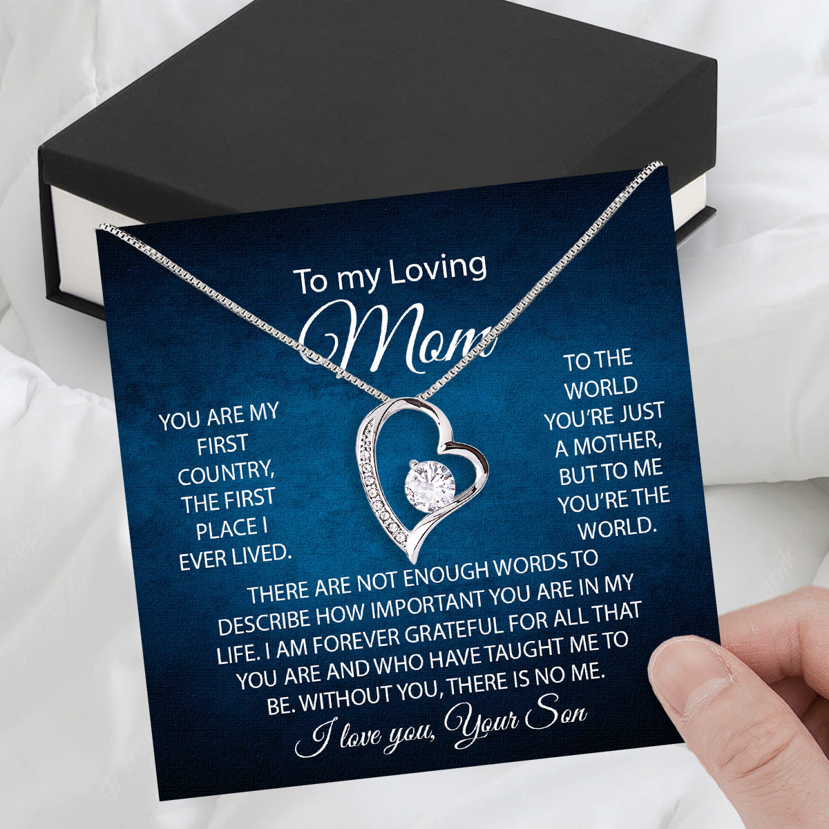 Radiant Mom Necklace: A Heartfelt Token of Love and Gratitude