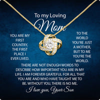 Thumbnail for Radiant Mom Necklace: A Heartfelt Token of Love and Gratitude