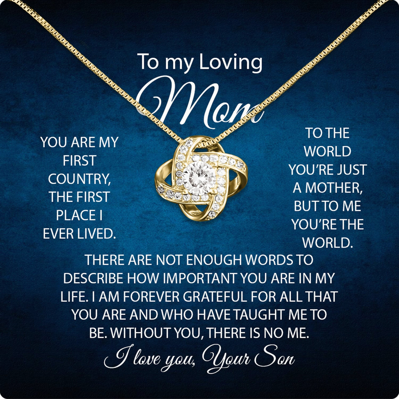 Radiant Mom Necklace: A Heartfelt Token of Love and Gratitude