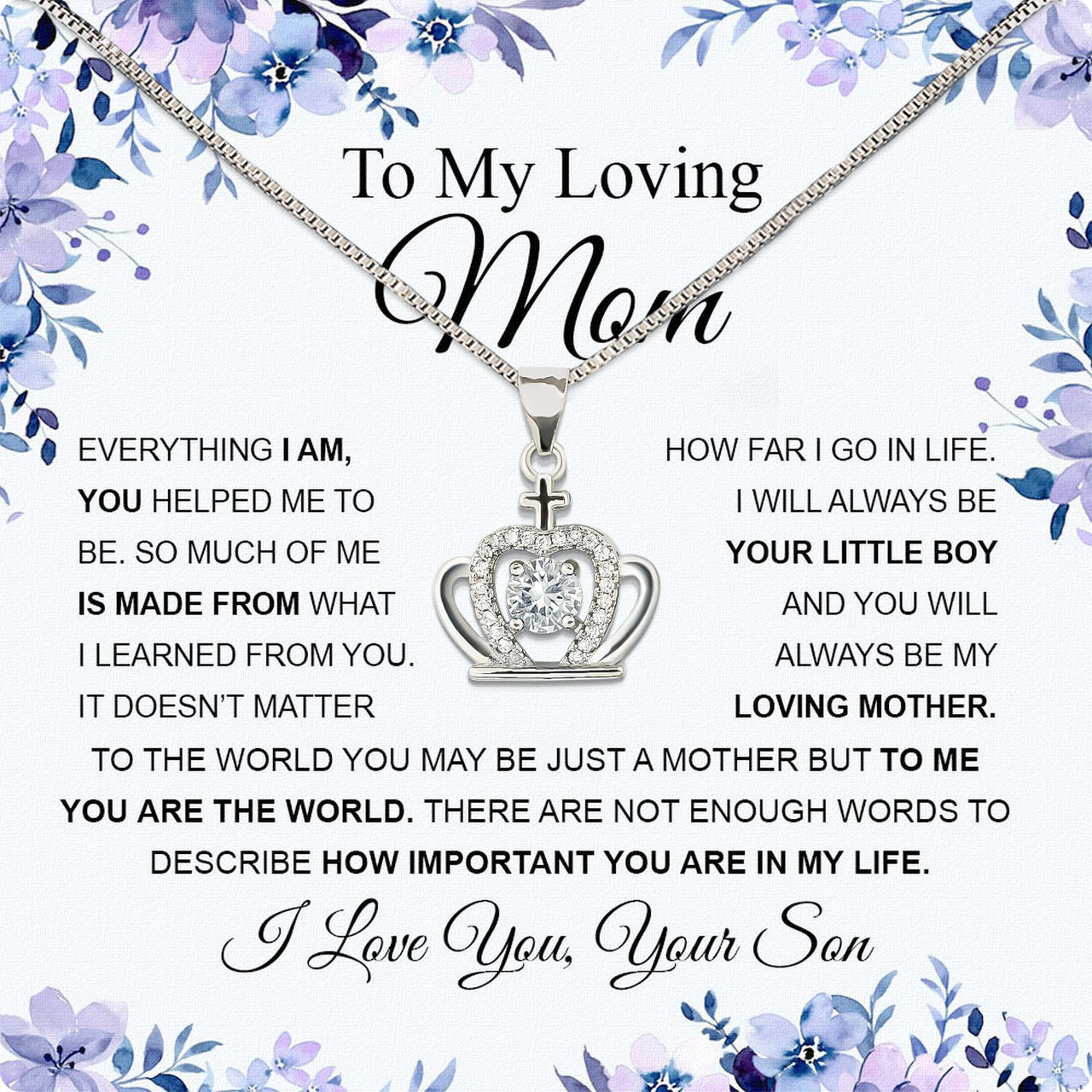 Radiant Mom Necklace: A Heartfelt Token of Love and Gratitude