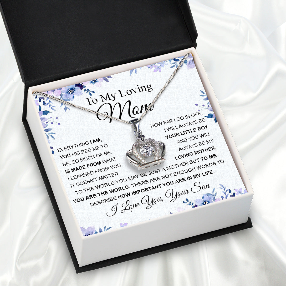 Radiant Mom Necklace: A Heartfelt Token of Love and Gratitude