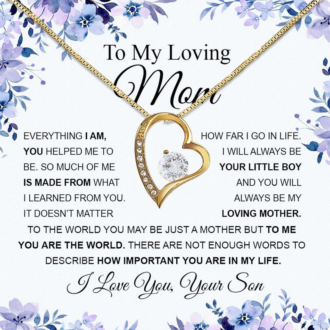 Radiant Mom Necklace: A Heartfelt Token of Love and Gratitude