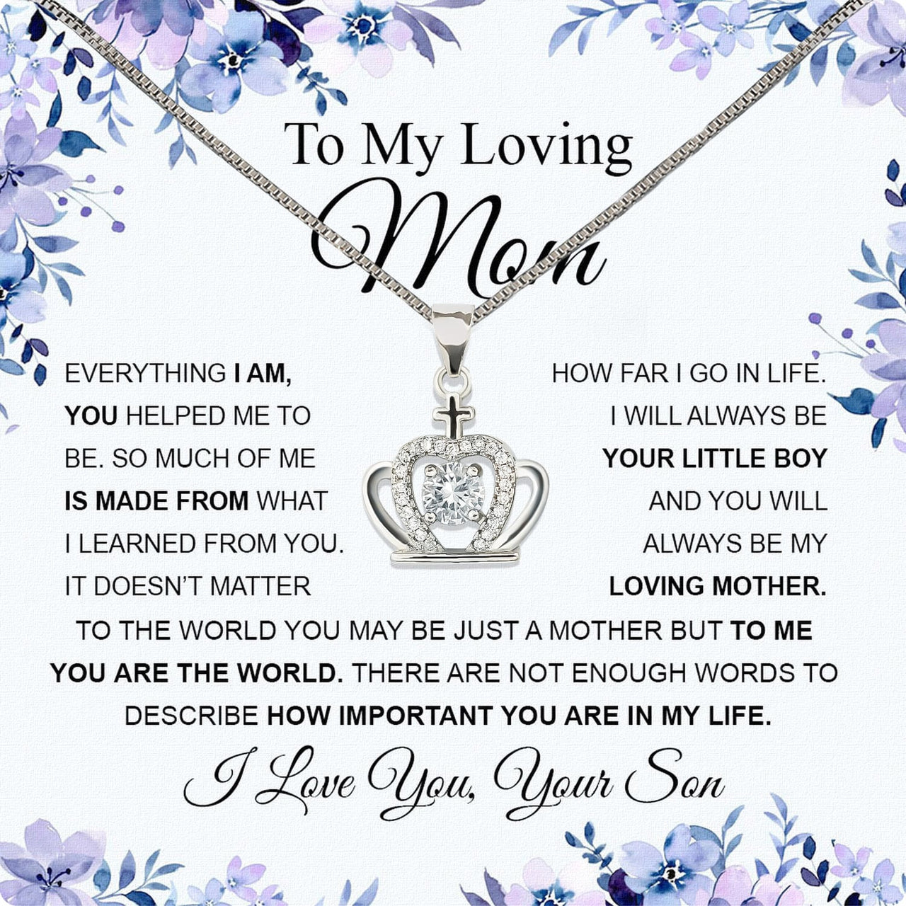 Radiant Mom Necklace: A Heartfelt Token of Love and Gratitude