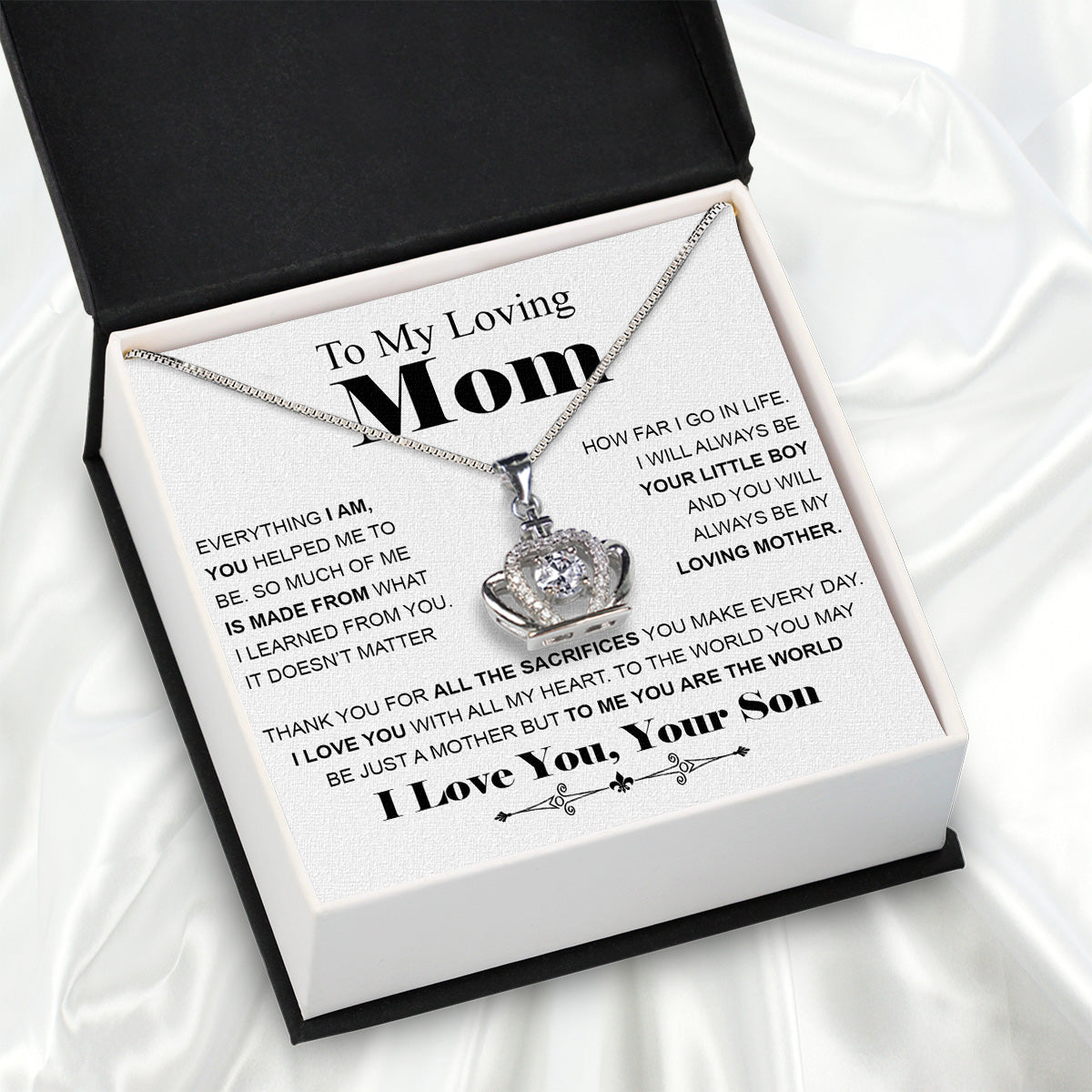 Radiant Mom Necklace: A Heartfelt Token of Love and Gratitude