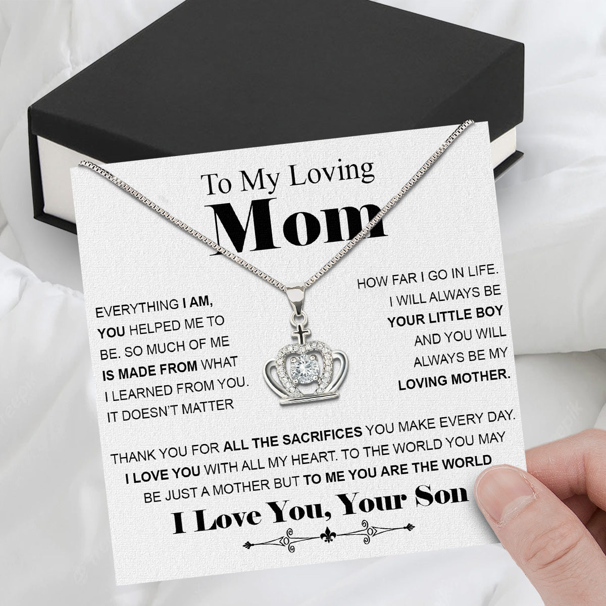 Radiant Mom Necklace: A Heartfelt Token of Love and Gratitude