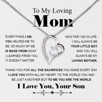 Thumbnail for Radiant Mom Necklace: A Heartfelt Token of Love and Gratitude