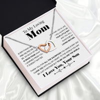 Thumbnail for Radiant Mom Necklace: A Heartfelt Token of Love and Gratitude