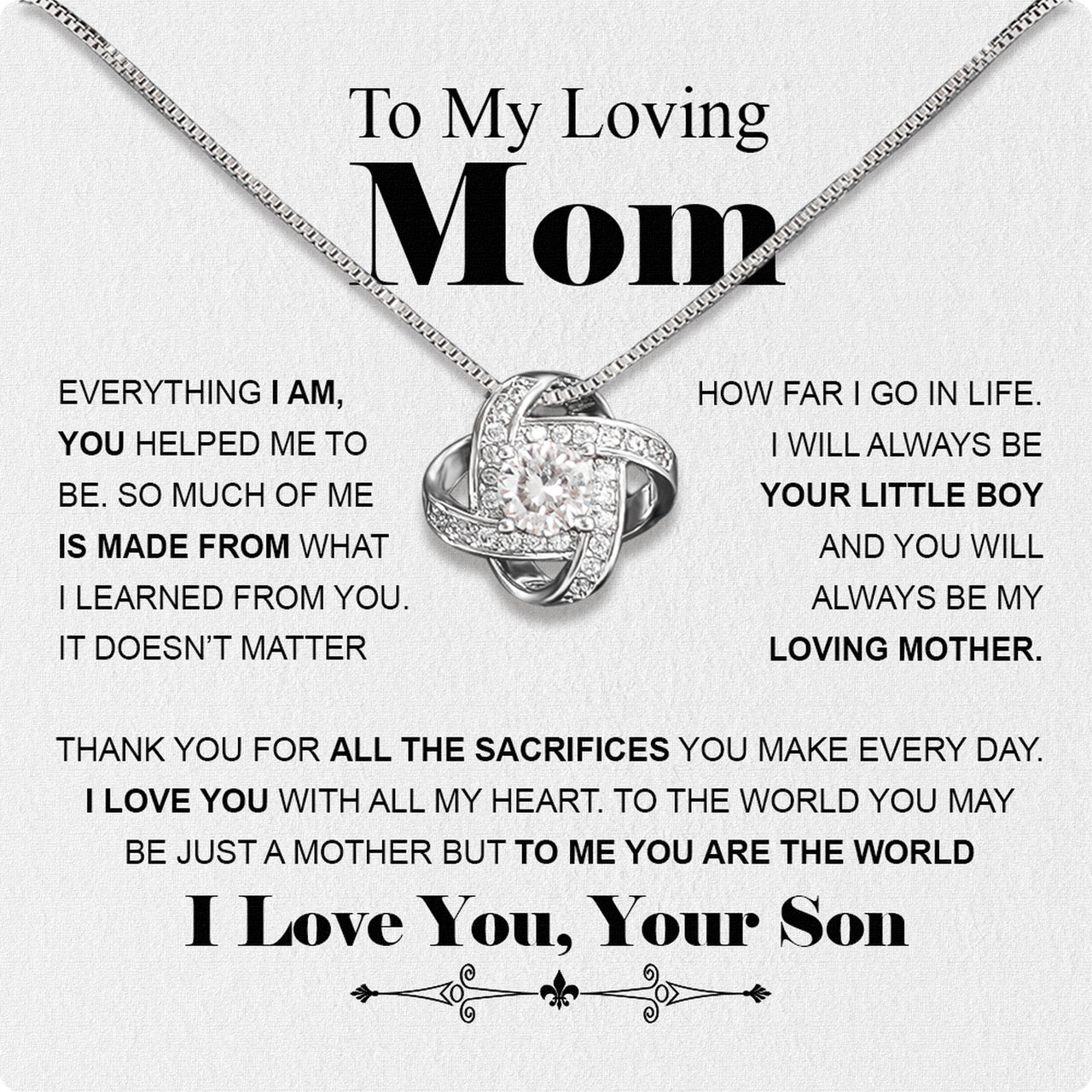 Radiant Mom Necklace: A Heartfelt Token of Love and Gratitude