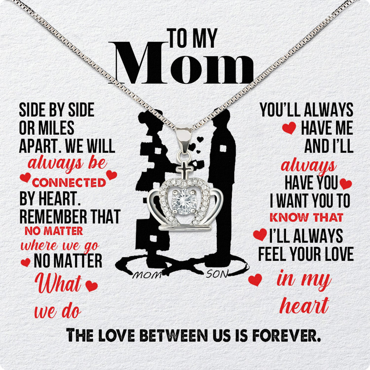 Radiant Mom Necklace: A Heartfelt Token of Love and Gratitude