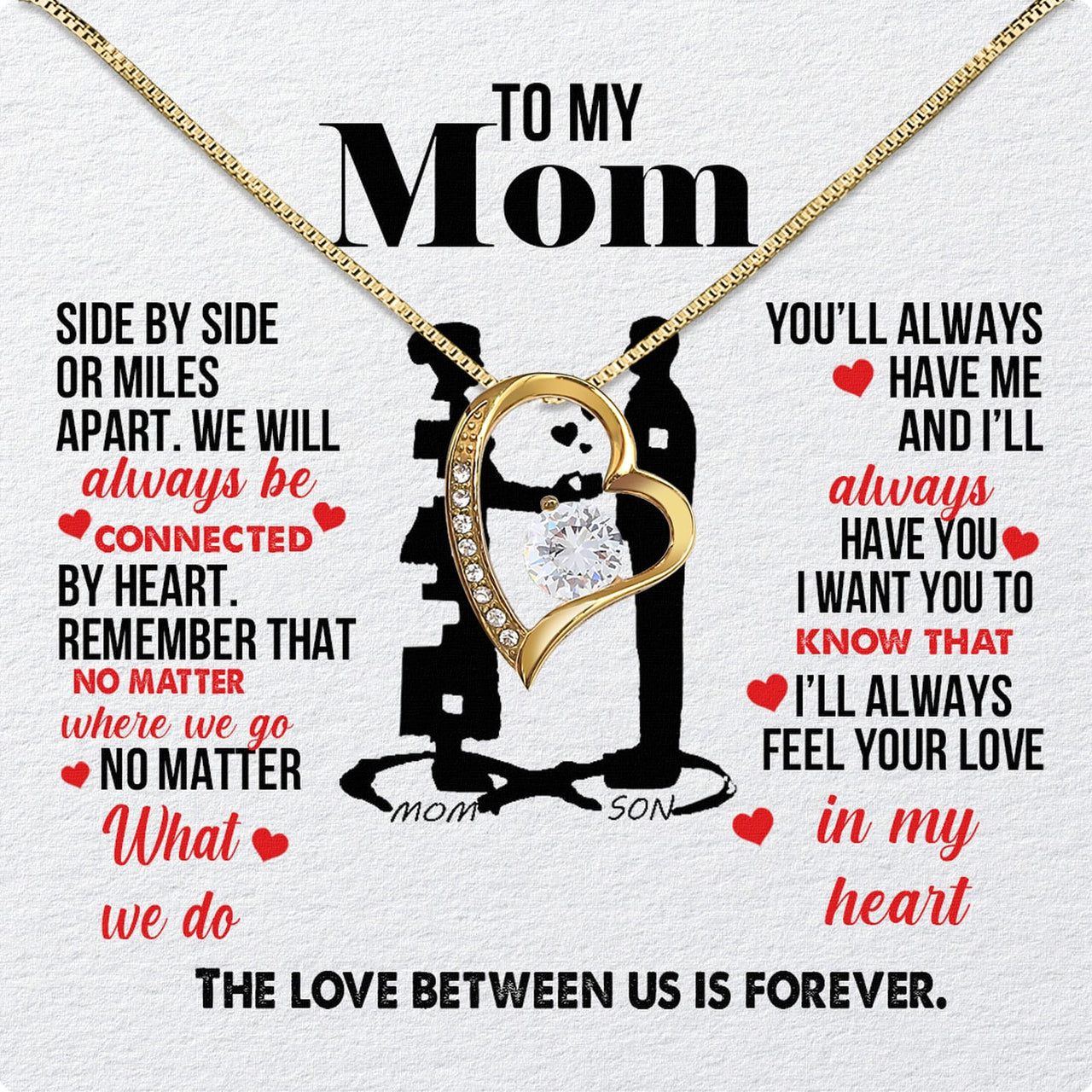 Radiant Mom Necklace: A Heartfelt Token of Love and Gratitude