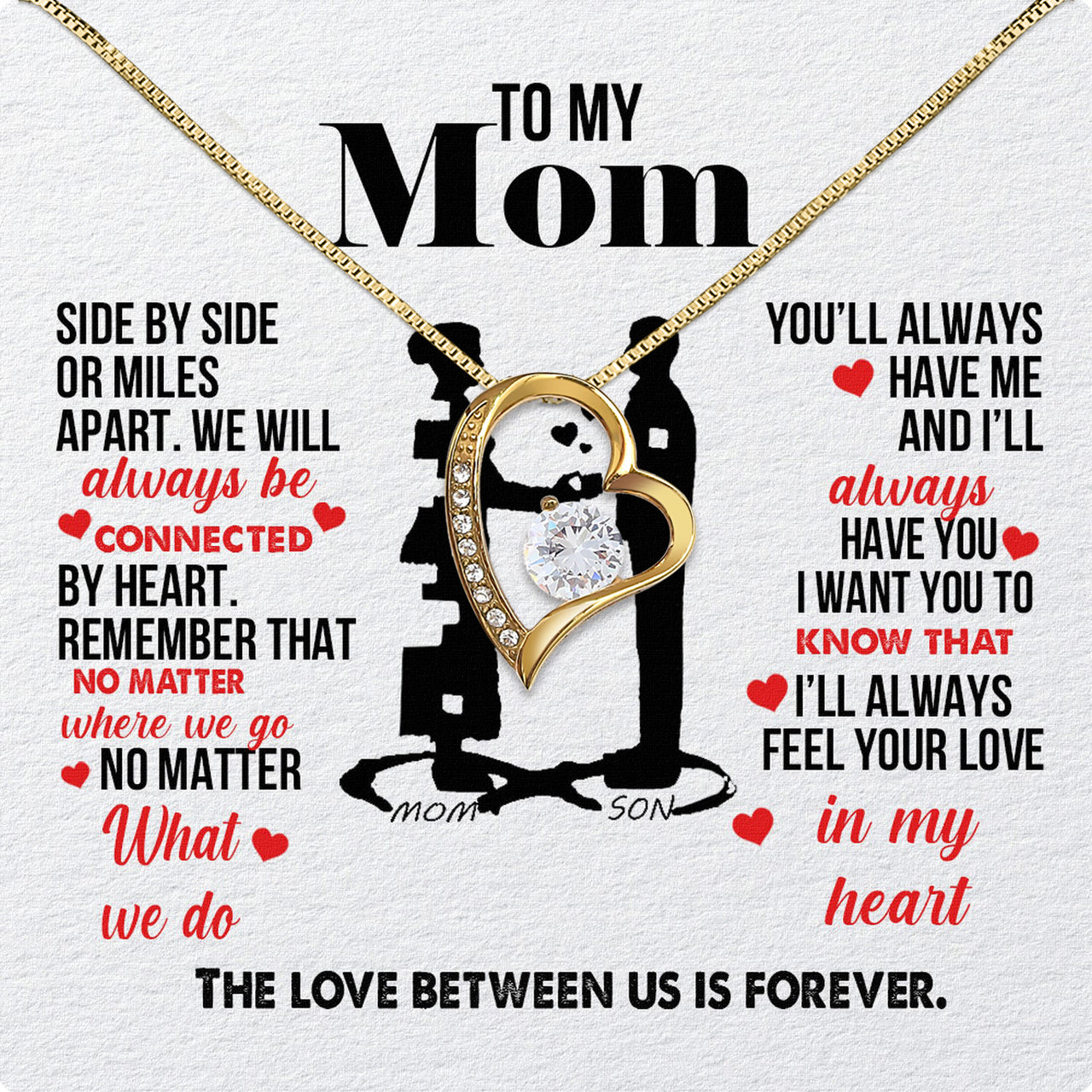 Radiant Mom Necklace: A Heartfelt Token of Love and Gratitude