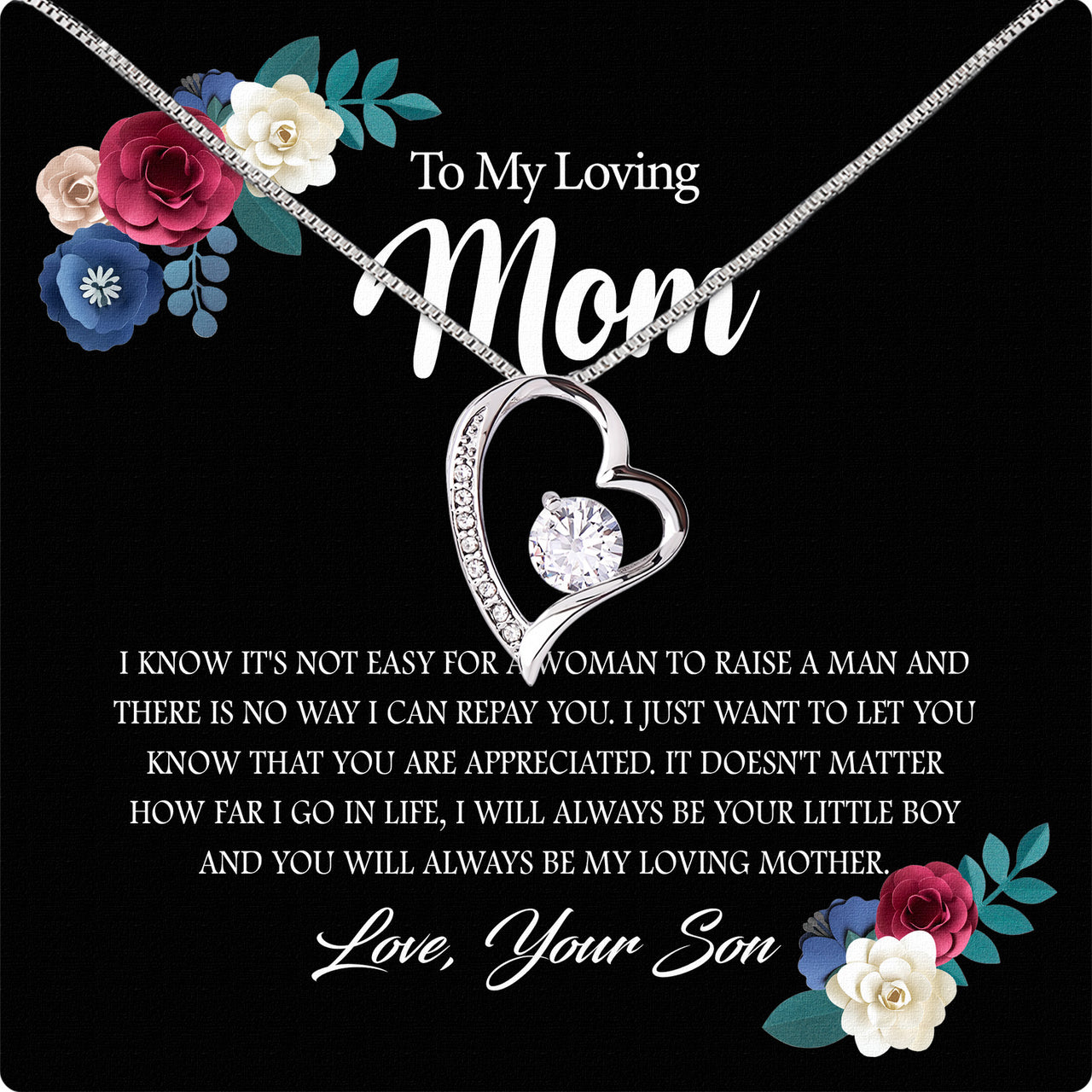 Radiant Mom Necklace: A Heartfelt Token of Love and Gratitude