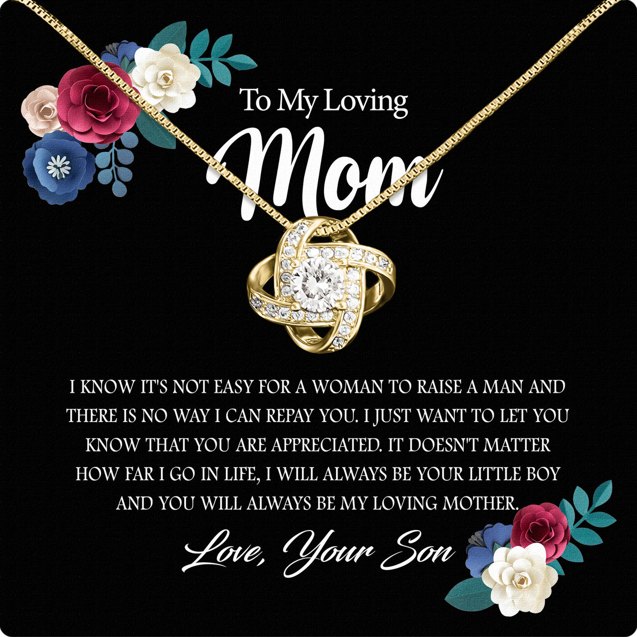 Radiant Mom Necklace: A Heartfelt Token of Love and Gratitude