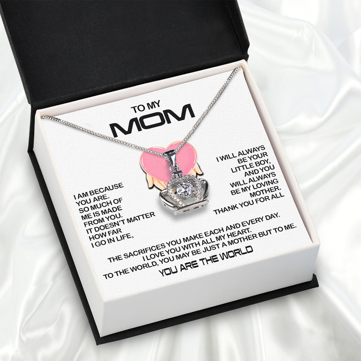 Radiant Mom Necklace: A Heartfelt Token of Love and Gratitude