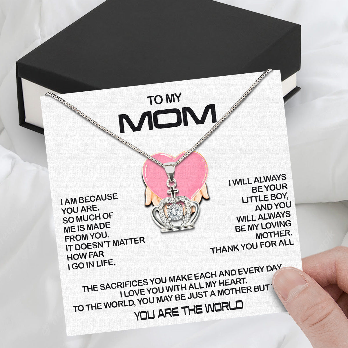 Radiant Mom Necklace: A Heartfelt Token of Love and Gratitude