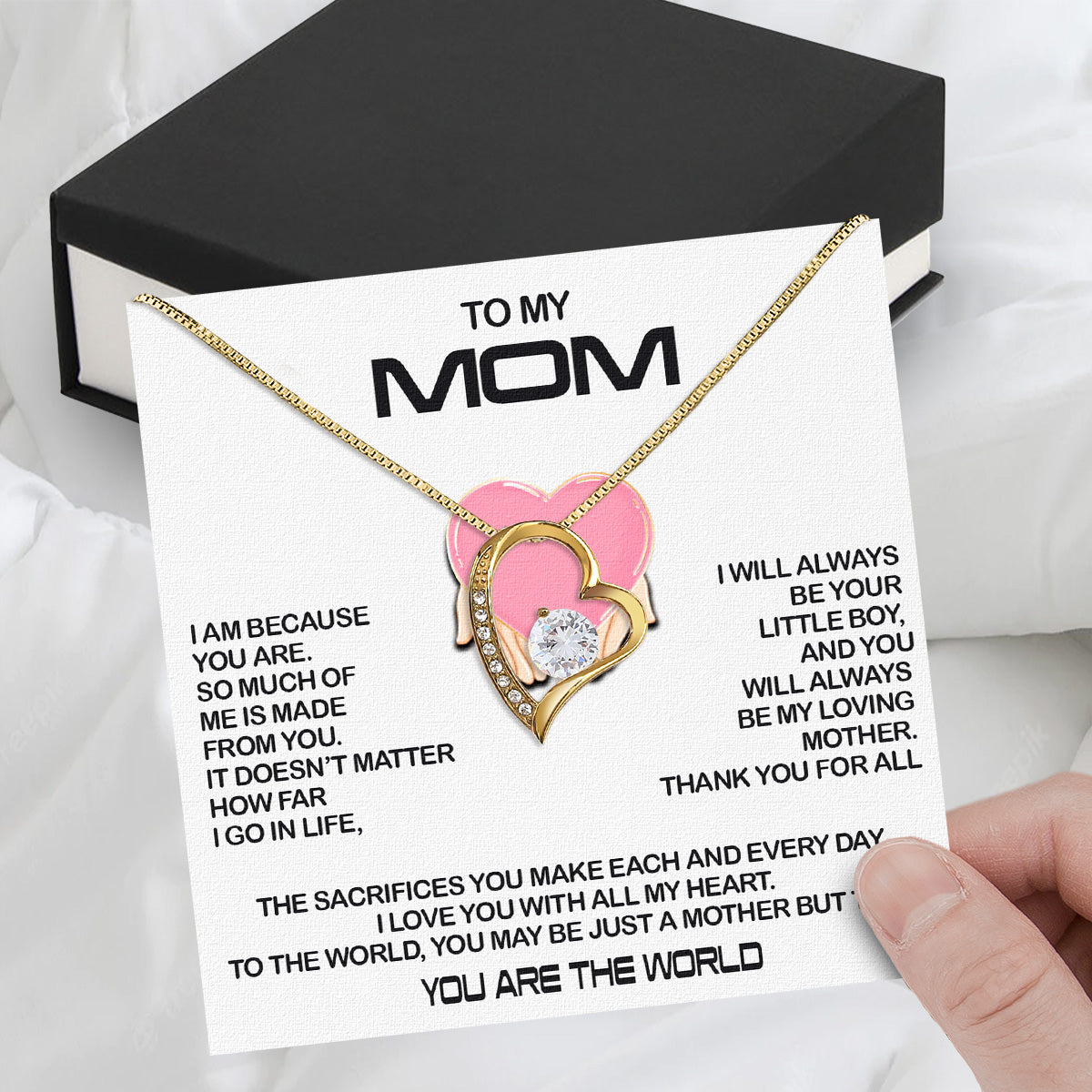 Radiant Mom Necklace: A Heartfelt Token of Love and Gratitude