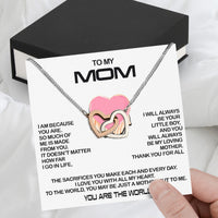 Thumbnail for Radiant Mom Necklace: A Heartfelt Token of Love and Gratitude