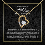 Mom Necklace for Daughter's or Son's Wedding: A Timeless Gift of Love and Gratitude