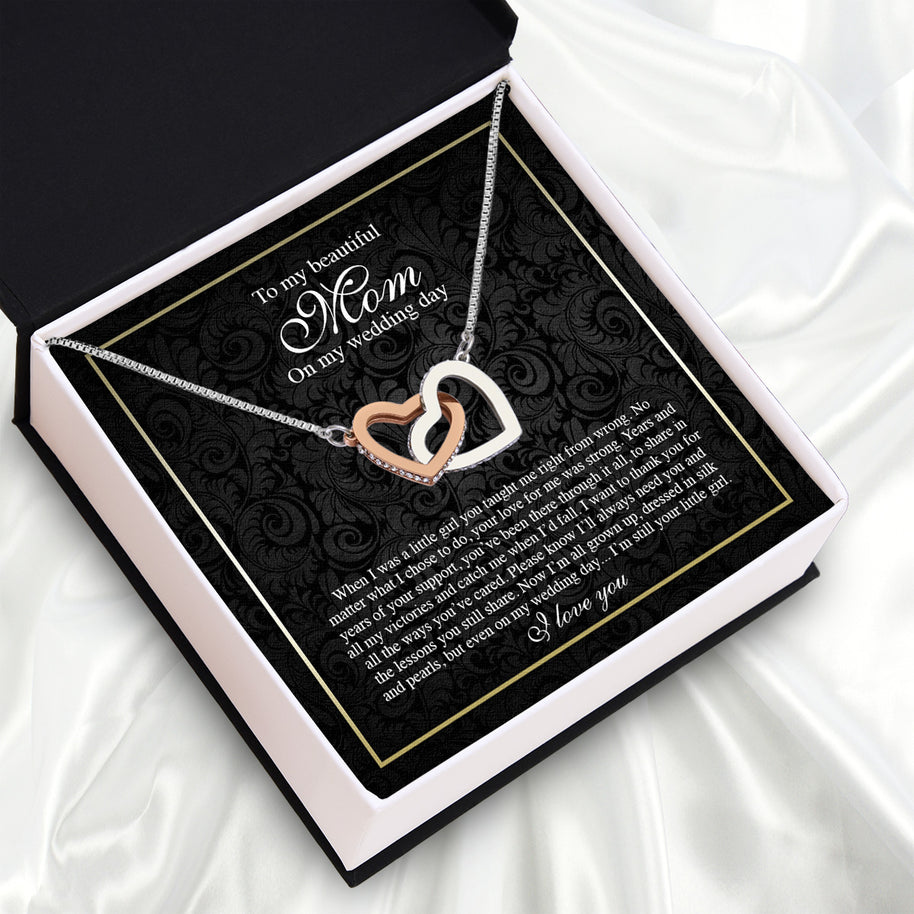 Mom Necklace for Daughter's or Son's Wedding: A Timeless Gift of Love and Gratitude