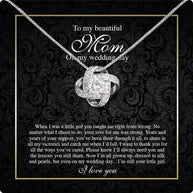 Mom Necklace for Daughter's or Son's Wedding: A Timeless Gift of Love and Gratitude