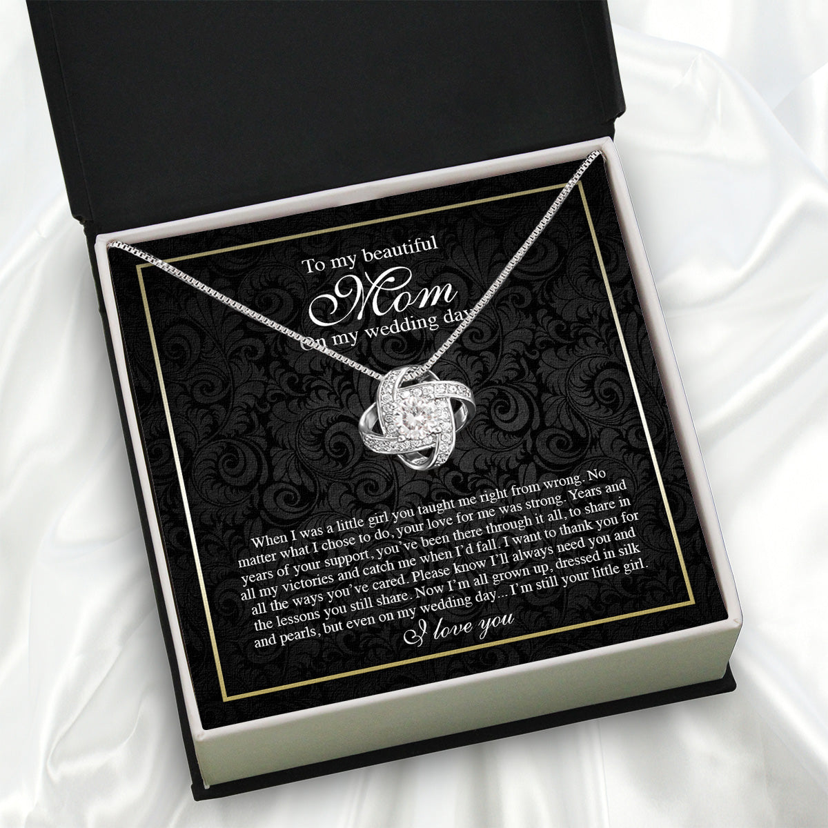 Mom Necklace for Daughter's or Son's Wedding: A Timeless Gift of Love and Gratitude