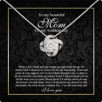 Thumbnail for Mom Necklace for Daughter's or Son's Wedding: A Timeless Gift of Love and Gratitude