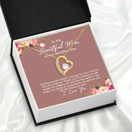 Mom Necklace for Daughter's or Son's Wedding: A Timeless Gift of Love and Gratitude