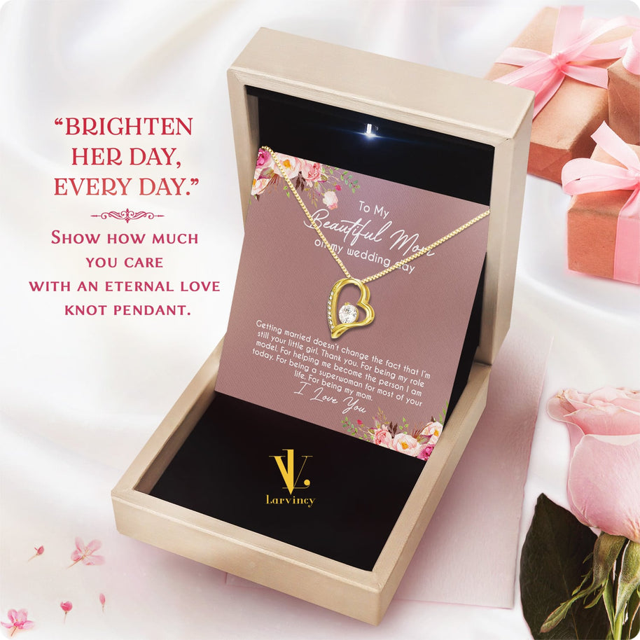 Mom Necklace for Daughter's or Son's Wedding: A Timeless Gift of Love and Gratitude