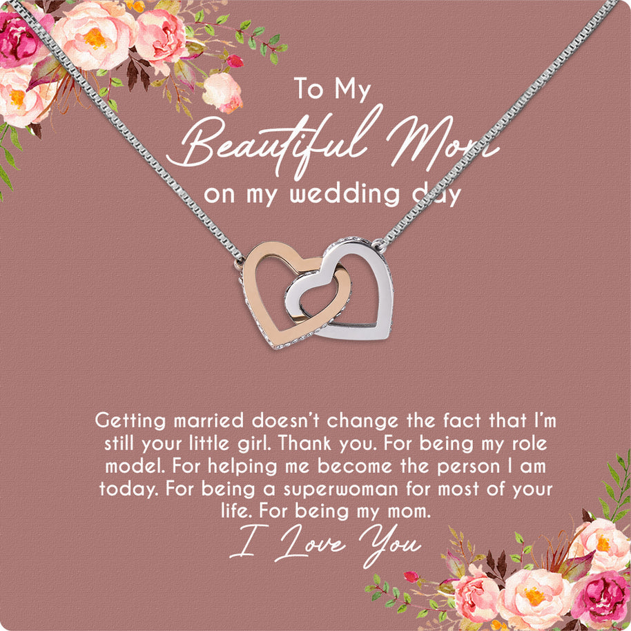 Mom Necklace for Daughter's or Son's Wedding: A Timeless Gift of Love and Gratitude