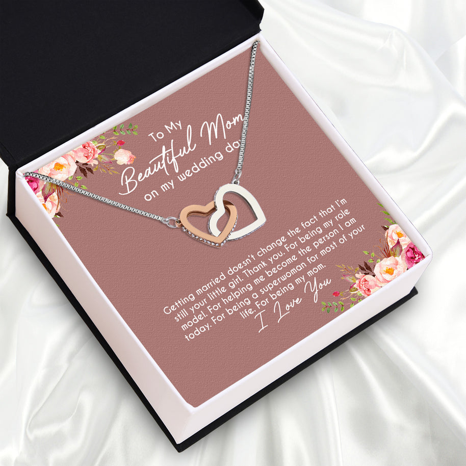 Mom Necklace for Daughter's or Son's Wedding: A Timeless Gift of Love and Gratitude