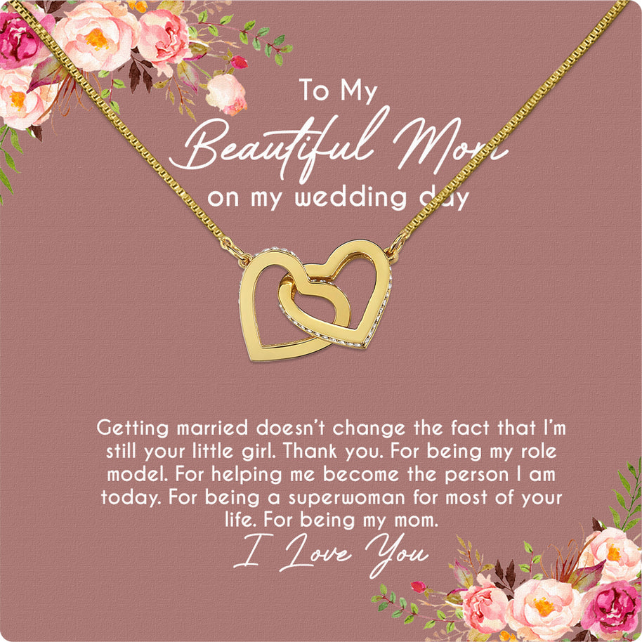 Mom Necklace for Daughter's or Son's Wedding: A Timeless Gift of Love and Gratitude