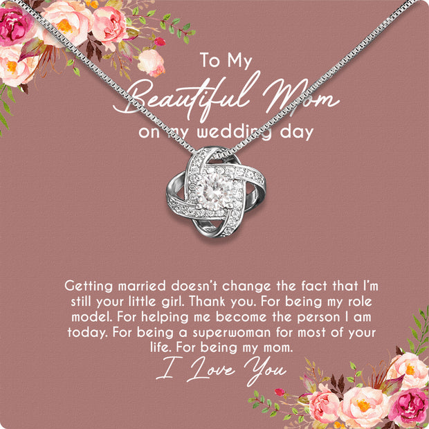 Mom Necklace for Daughter's or Son's Wedding: A Timeless Gift of Love and Gratitude