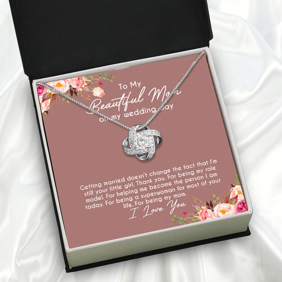 Mom Necklace for Daughter's or Son's Wedding: A Timeless Gift of Love and Gratitude