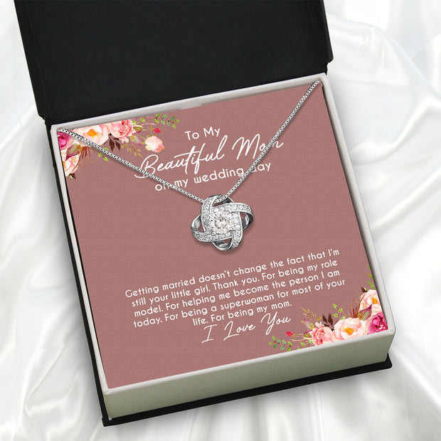 Mom Necklace for Daughter's or Son's Wedding: A Timeless Gift of Love and Gratitude