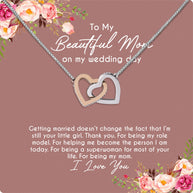 Mom Necklace for Daughter's or Son's Wedding: A Timeless Gift of Love and Gratitude